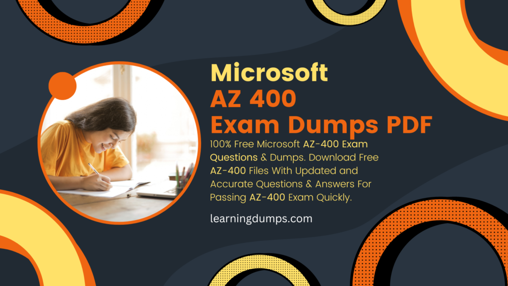 AZ 400 Exam Dumps pdf