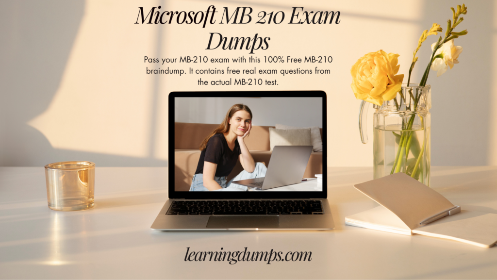 MB 210 exam dumps