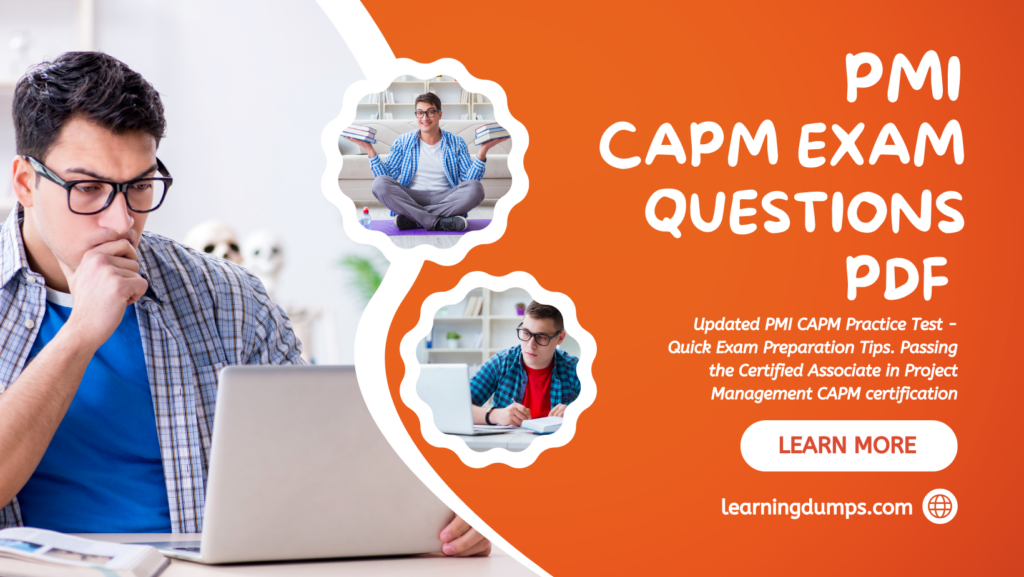 capm exam questions pdf