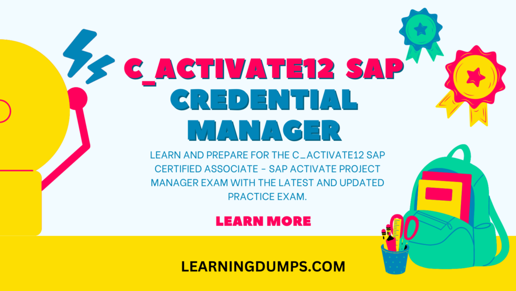 sap credential manager