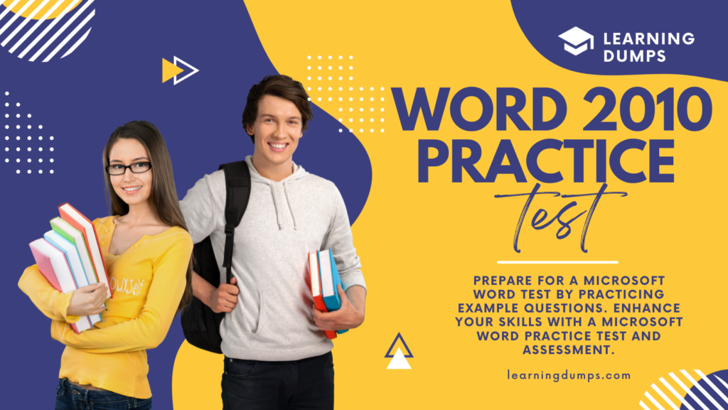 word 2010 practice test