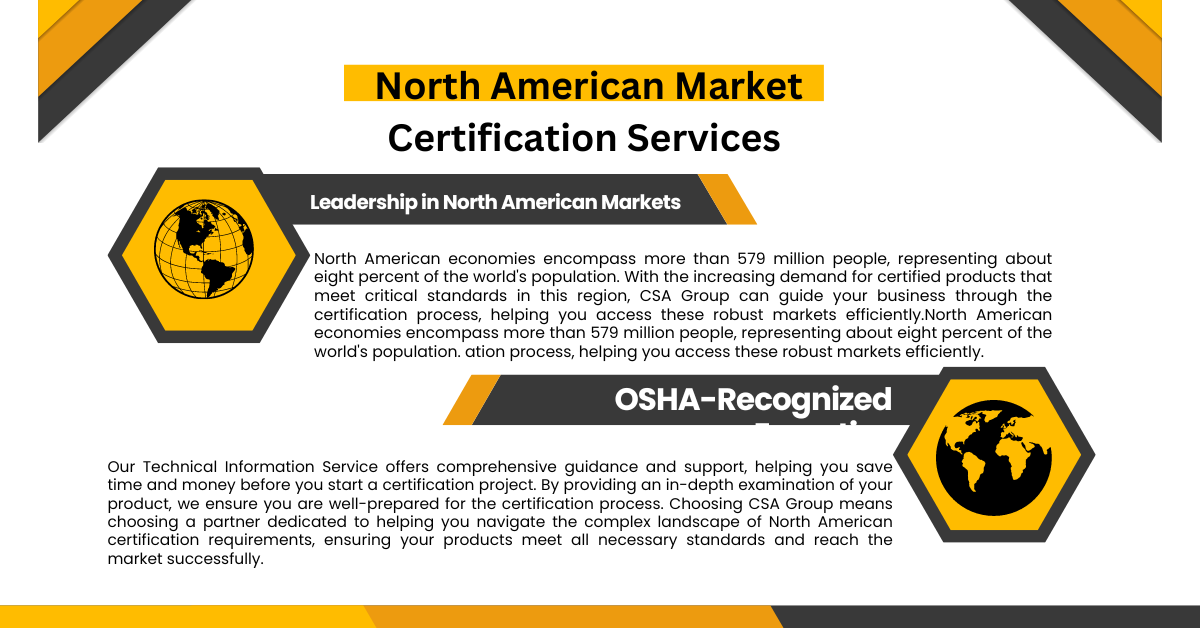 Why Choose CSA Group for North American Market Certification Services?